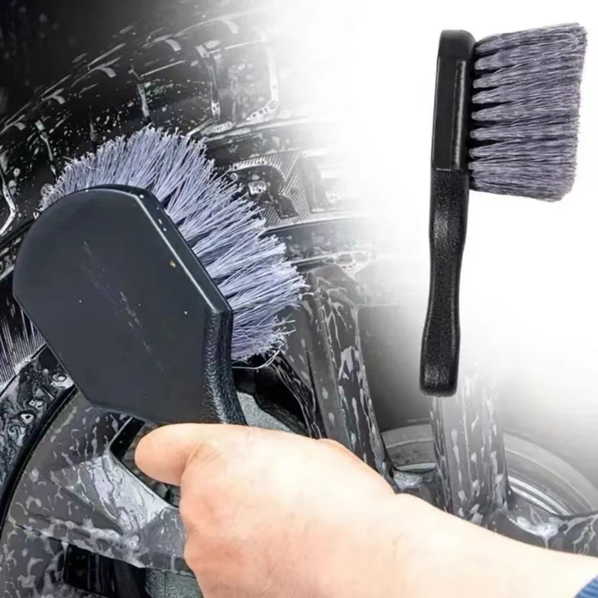 Detailing Brush Set - Araba Tekerleği Temizleme Fırçası Detay Fırçası