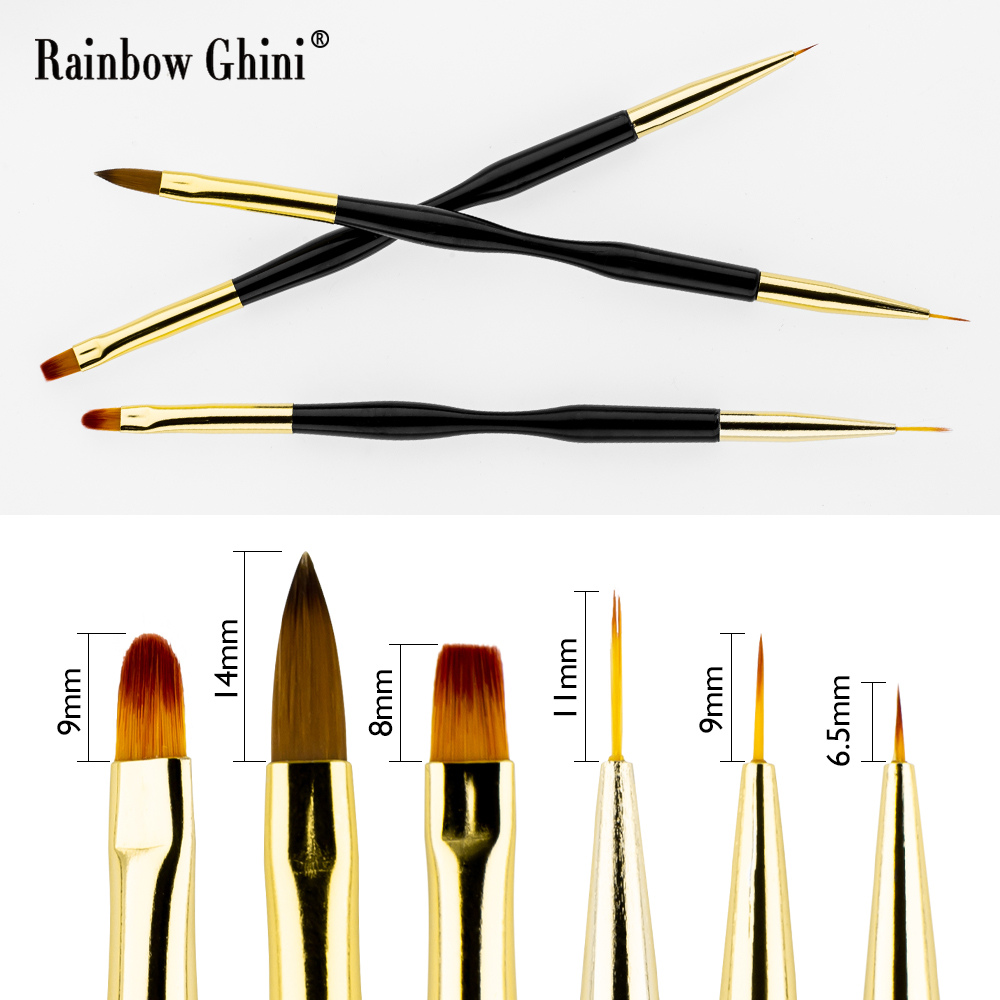 Rainbow Ghini 3'lü Set Çift Uç - Detailing Brush Set incelemesi ve fiyatı