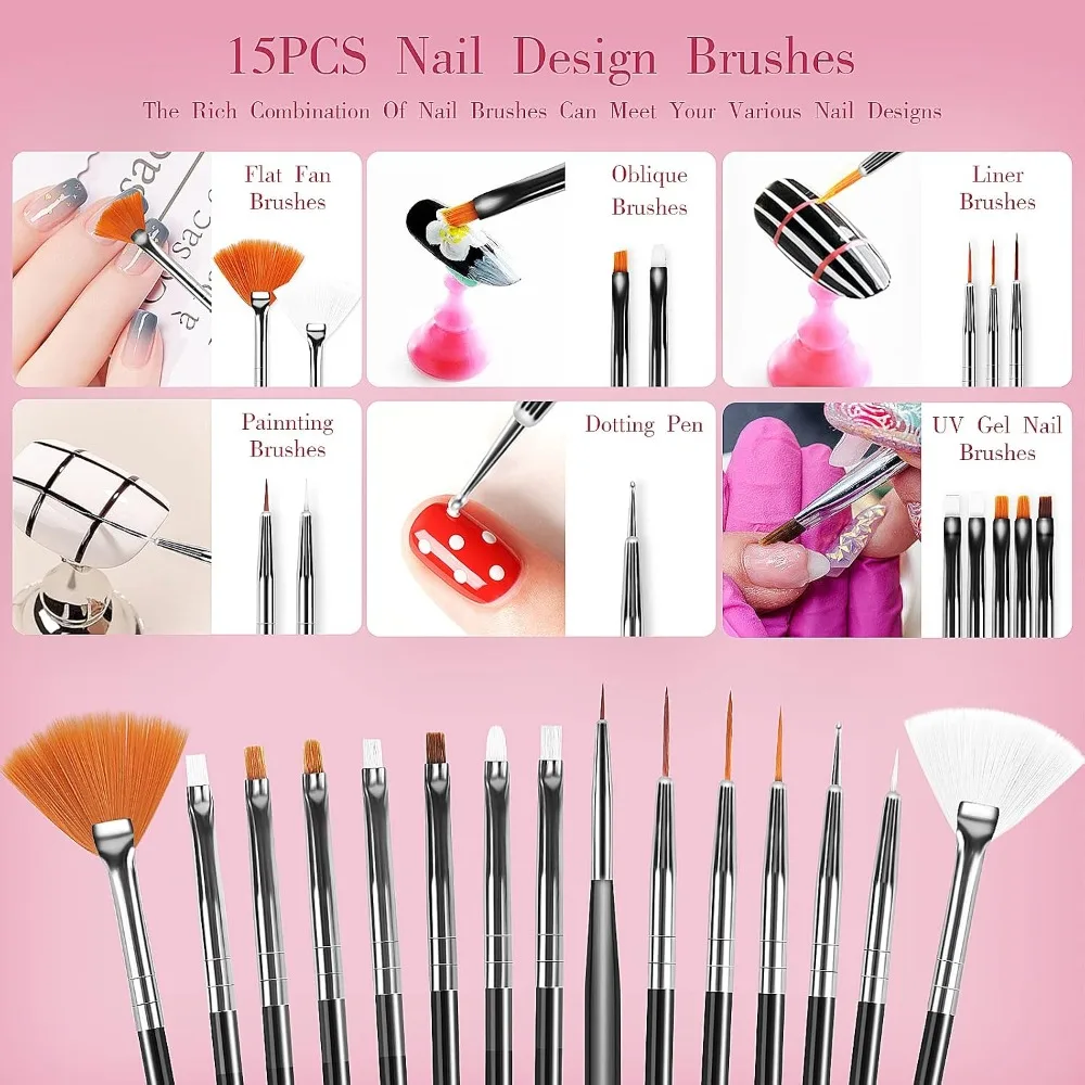 32 adet Tırnak Sanatı Fırçası, - Detailing Brush Set incelemesi ve fiyatı