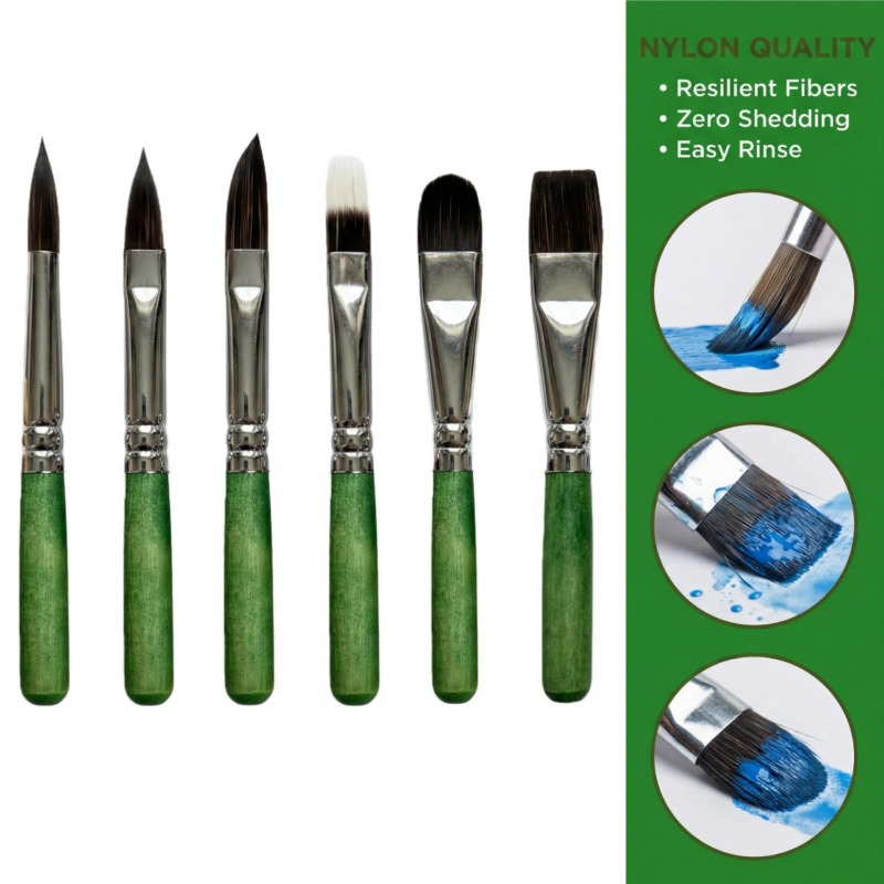 6 parçalı Mini Seyahat Boyama  - Detailing Brush Set incelemesi ve fiyatı