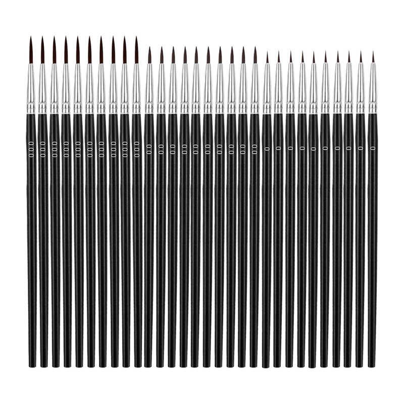 30 Adet Minik Detay Boya Fırça - Detailing Brush Set incelemesi ve fiyatı